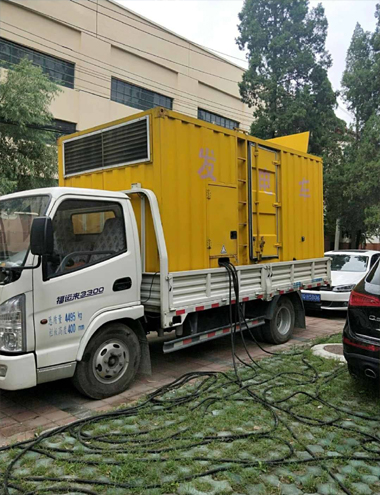 零陵发电车出租-柴油发电机组排烟系统设计要求及其考虑因素
