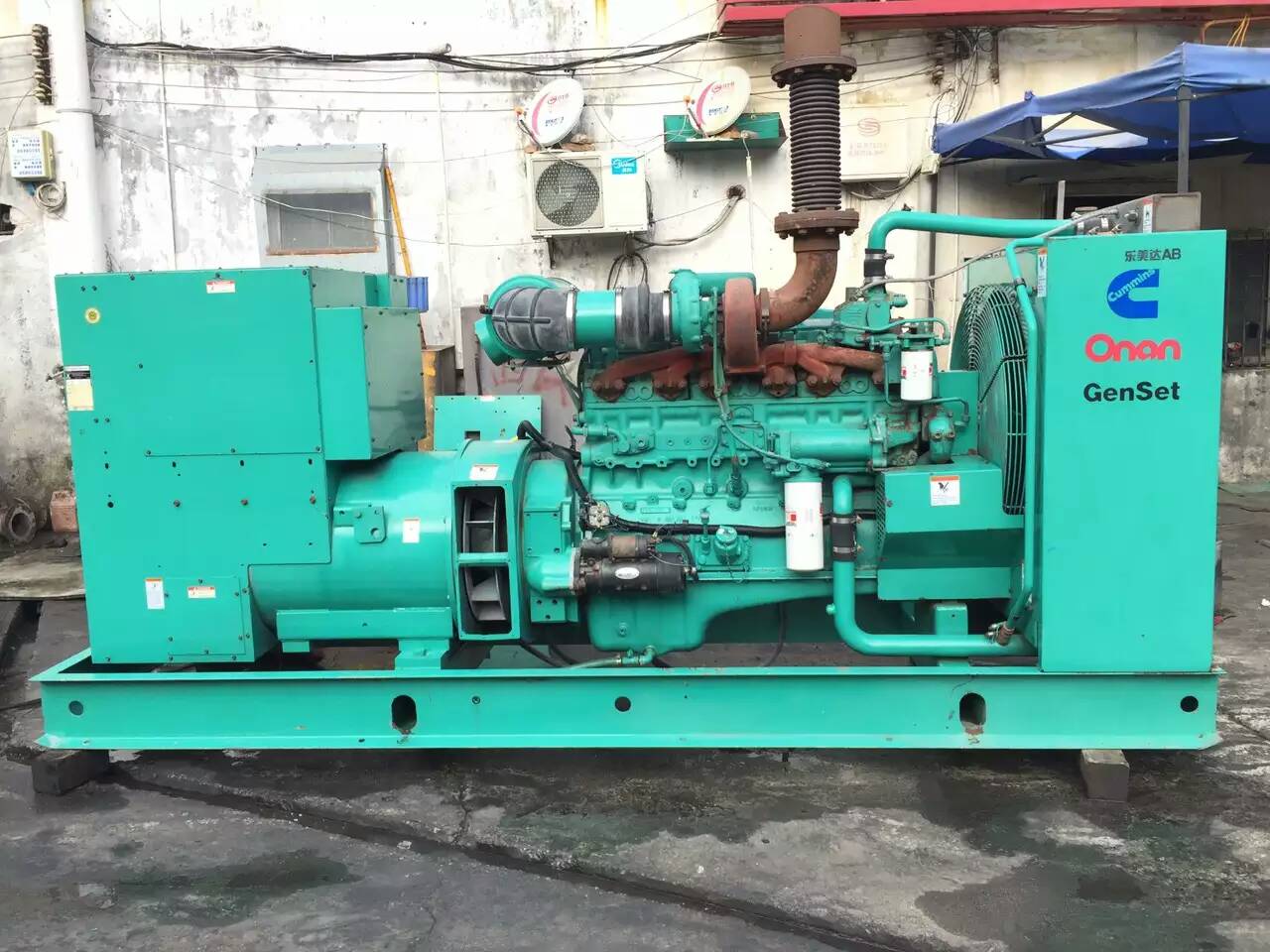 零陵租赁发电机-柴油发电机不正常冒烟的原因